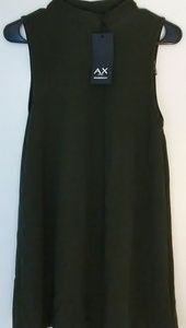 AX Paris Olive Green Dress
